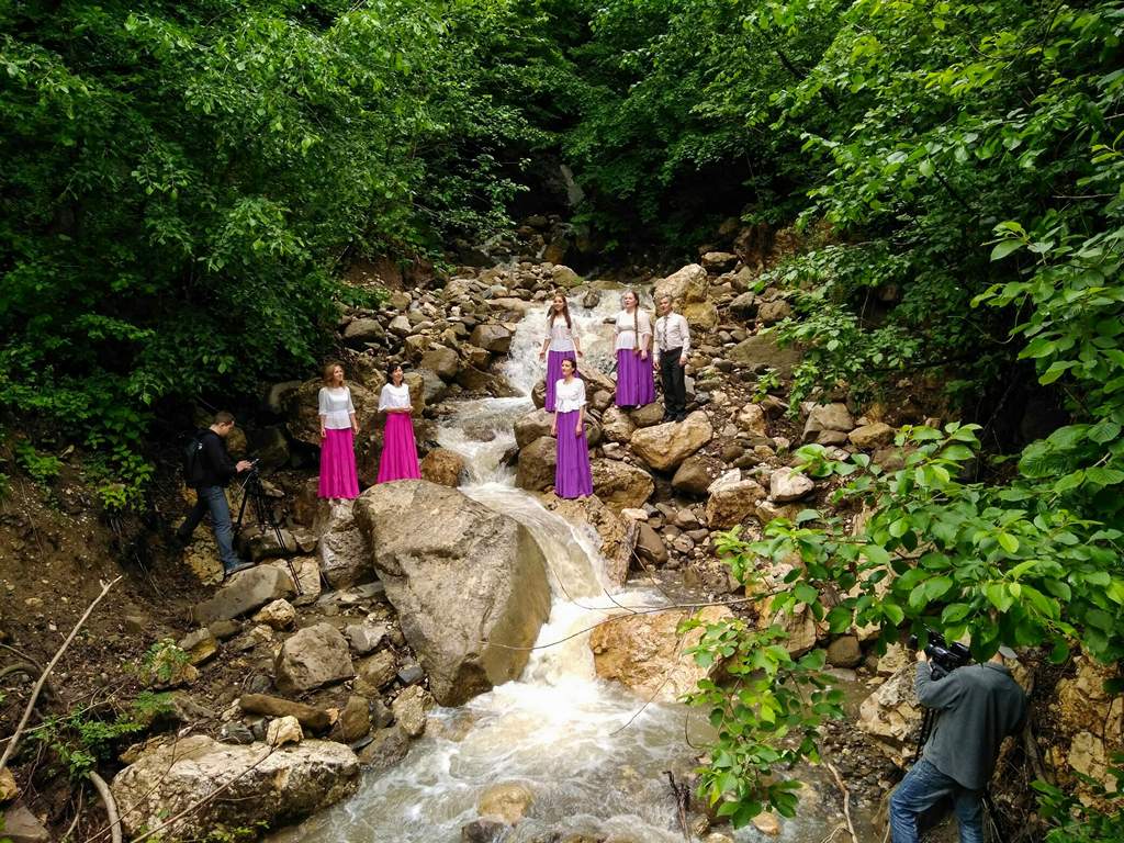 Музыкальные съемки в Краснодарском крае